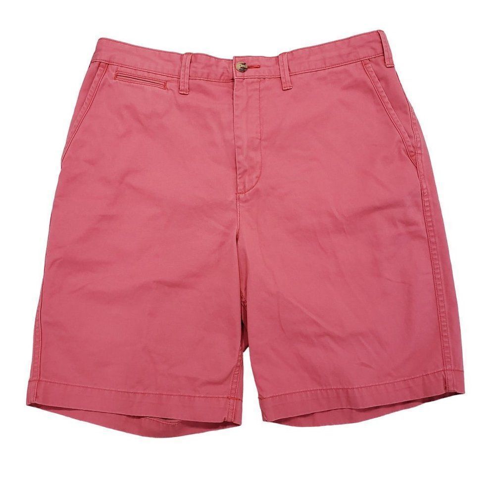 Polo Ralph Lauren Relaxed Fit Pink Chino Men's Cotton Golf Casual Shorts Size 34